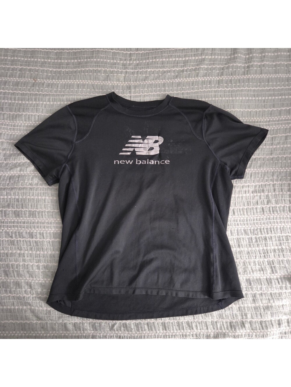 New Balance black athletic T shirt